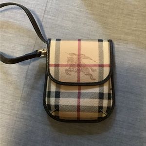 Burberry wristlet